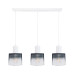 White pendant lamp with Square lampshades 60603 "Roberto" foto4