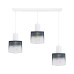 White pendant lamp with Square lampshades 60603 "Roberto" foto4