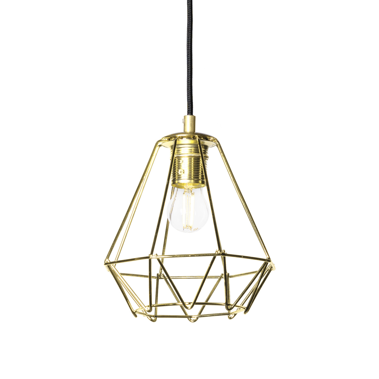 Závěsné Svítidlo na Lanku "DIAMOND LOFT CORRAL GOLDEN" 19603 – Luxusní Lesk v Každém Detailu foto4