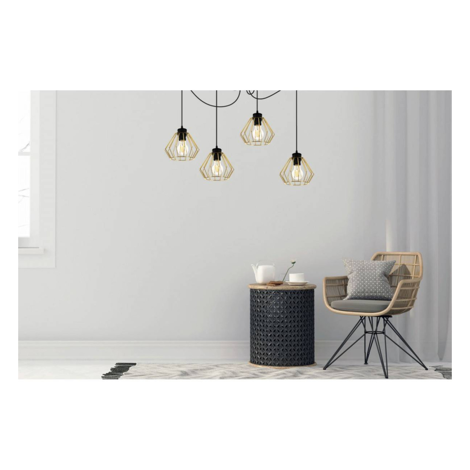 Nastavitelné závěsné svítidlo SPIDER SANTOS 2213/4 foto7