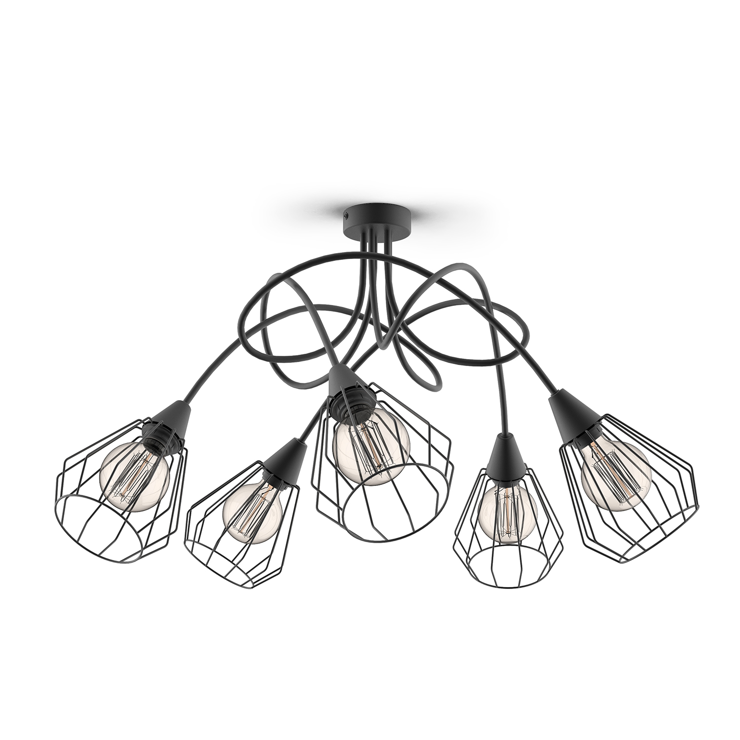 Lustr přisazený ke stropu v skandinávském stylu 50255 "Seoul"