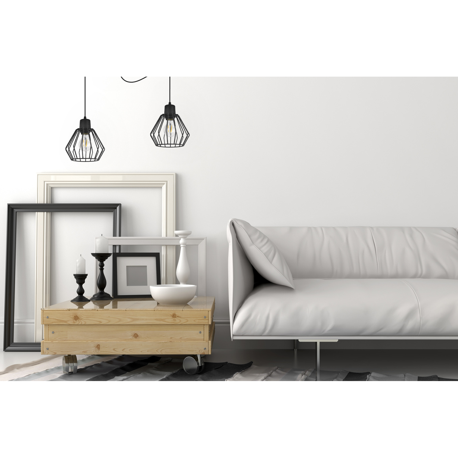 Pendant light on adjustable cables SPIDER NUVOLA 2502-2 foto6