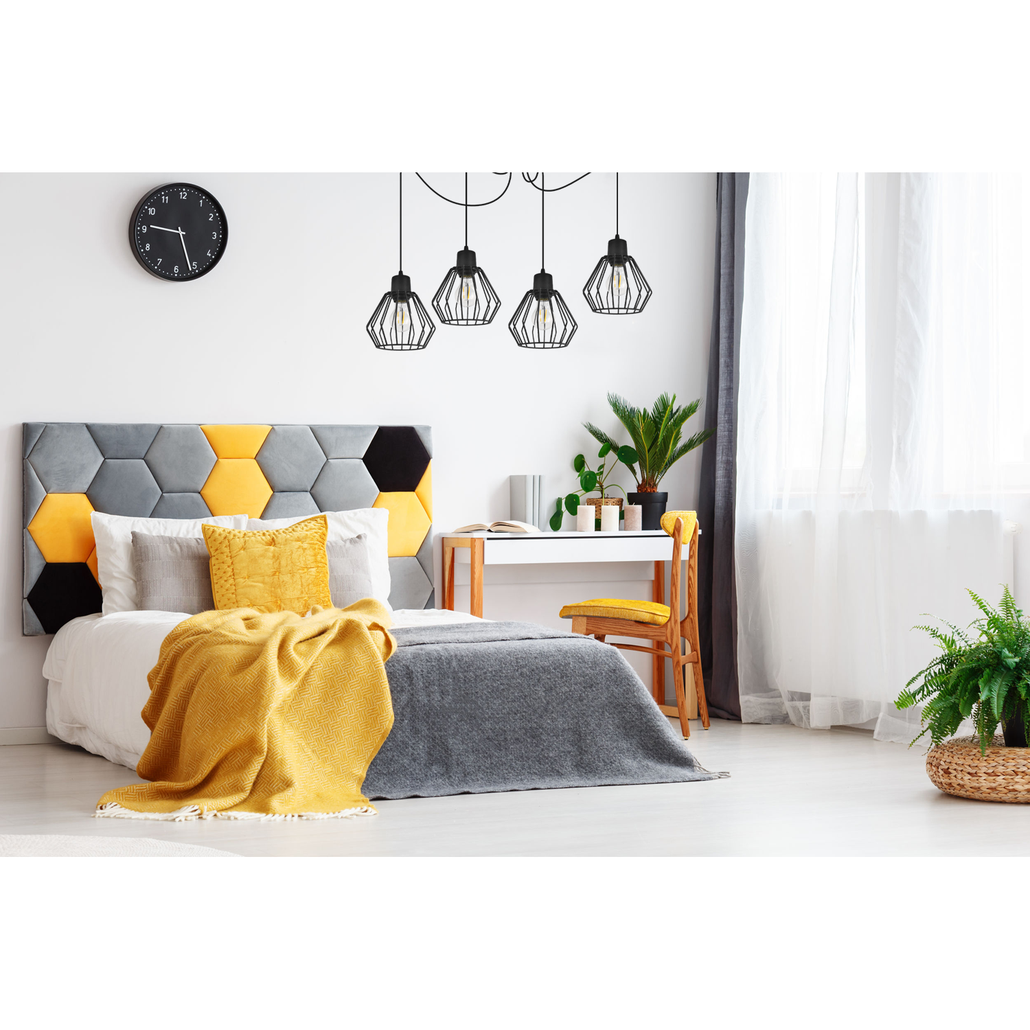 Pendant light on adjustable cables SPIDER NUVOLA 2502-4 foto5