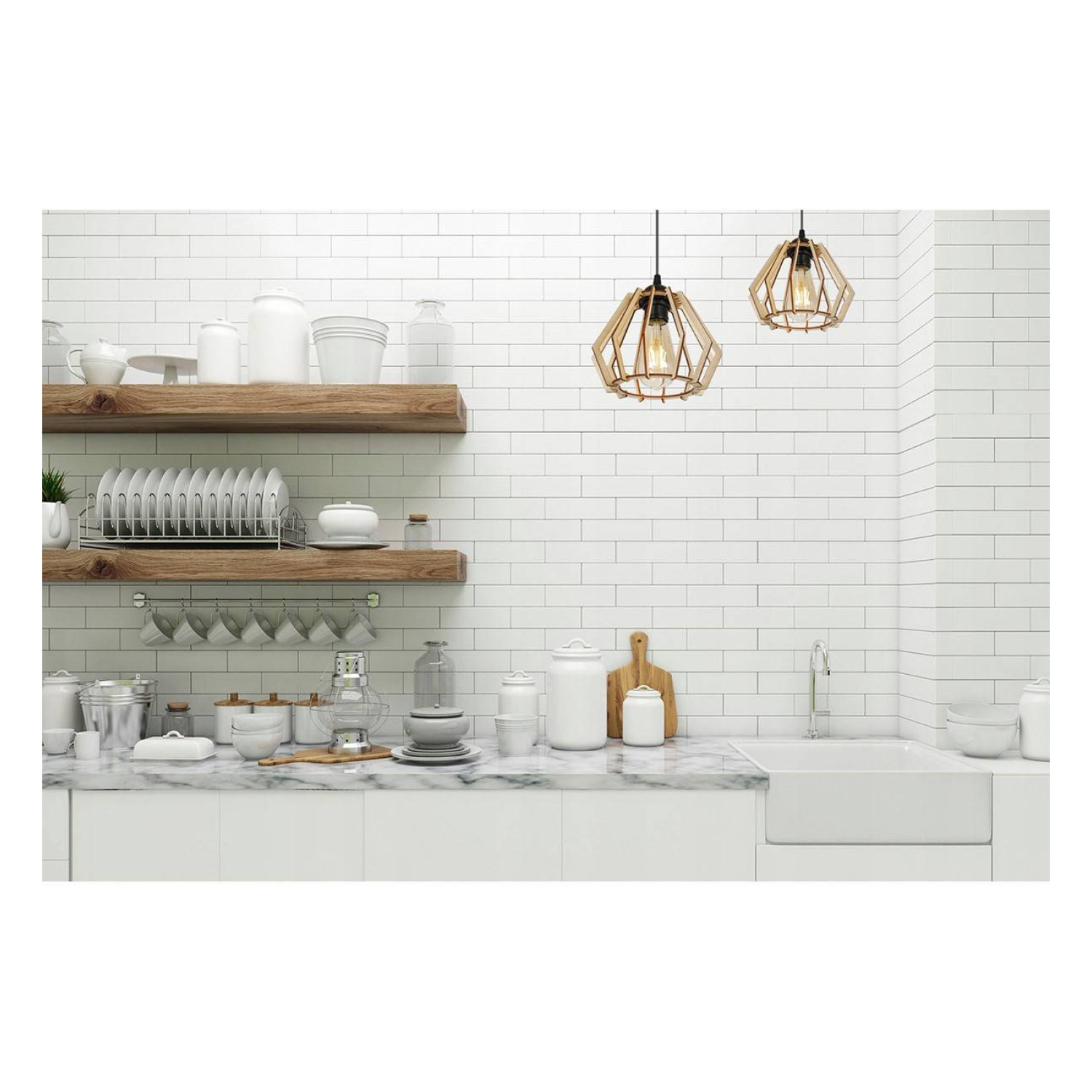 Nastavitelná závěsná lampa s jedinečným charakterem TIMBER 2360/1 foto6